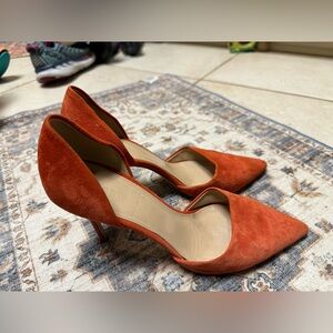 My favorite Orange J Crew Pumps.